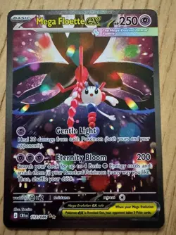 Pokemon TCG Chaos Rising 117/086 Mega Floette Ex Special Illustration Rare SIR - Image 1