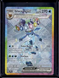 Pokemon SV: Prismatic Evolutions Glaceon ex 150/131 - Image 1