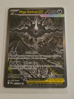 Mega Darkrai ex SIR 116/084 Pitch Black Pokemon TCG English Version Holo - Image 1