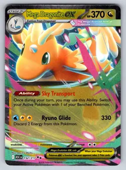 MEGA DRAGONITE EX 152/217 ASCENDED HEROES HOLO - Image 1