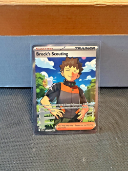 Pokemon TCG Journey Together 179/159 Brock’s Scouting Ultra Rare NM / M - Image 1