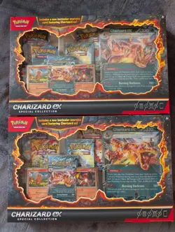 Pokemon TCG Charizard ex Special Collection Box Factory Sealed x2 - Image 1