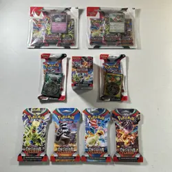 Pokemon TCG: Obsidian Flames Booster Bundle 2x 3-Pack Blister 4 Art Sleeved New - Image 1