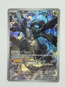 N's Zekrom 031 Holo Promo ME: Mega Evolution Promo Pokemon Near Mint - Image 1