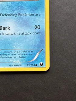 Pokemon TCG Slowpoke Dark Explorers 23/108 Regular LP - Image 4