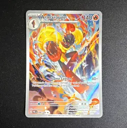 2026 Pokemon Pitch Black Armarouge 086 IR Illustration Rare Full Art English - Image 1