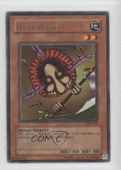 Hane-Hane YuGiOh Legend of Blue Eyes White Dragon #LOB-110 2002 READ - Image 1