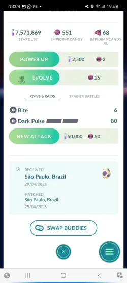 Pokemon Go Shiny Impidimp - Image 2