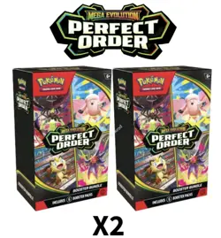 🔥 2 Pokemon Perfect Order Booster Bundle – Factory Sealed 🔥 - Image 1