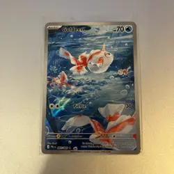 Goldeen Pitch Black 87/84 IR Pokemon TCG Pack Fresh NM - Image 1