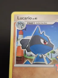 POKEMON RUMBLE - LUCARIO #12/16 LP- - Image 2