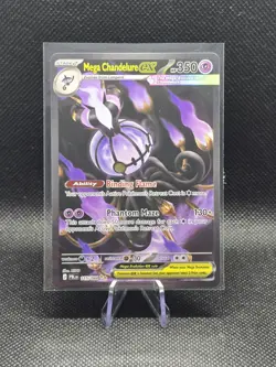 Mega Chandelure Ex 115/084 - Special Illustration Rare - Pitch Black Pokemon TCG - Image 1