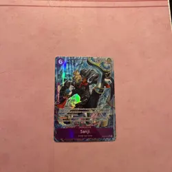 One Piece TCG Sanji OP07-064 Alt Art English - Image 2
