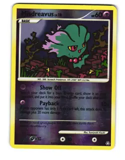 MISDREAVUS 107/146 COMMON LEGENDS AWAKENED POKEMON REVERSE HOLO LP 2008 - Image 2