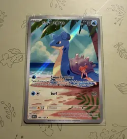 Pokemon TCG Misty's Lapras 194/182 IR Holo English Sv10 Destined Rivals - Image 1