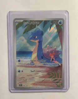 Pokemon TCG: Misty's Lapras IR Illustration Rare SV10: Destined Rivals 194/182 - Image 1