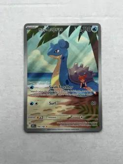 Pokemon TCG: Misty's Lapras Destined Rivals Illustration Rare 194/182 NM - Image 1