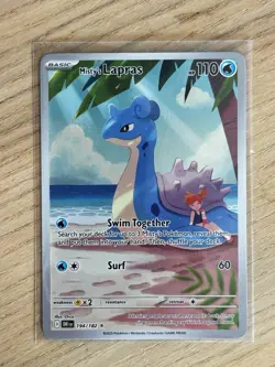 Pokemon TCG Misty's Lapras 194/182 Destined Rivals Illustration Rare - Image 1