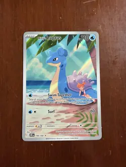 Pokemon TCG Misty's Lapras Destined Rivals 194/182 - Image 1