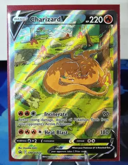 Pokemon TCG Charizard V SWSH260 SWSH: Sword & Shield Promo Cards Holo - Image 1