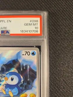 Piplup #098/094 Phantasmal Flames IR Holo PSA 10 Pokemon Card*TEW - Image 3