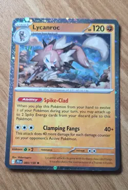 Lycanroc - (Cosmos Foil) 085/159 Miscellaneous Cards & Products Holo - Image 1