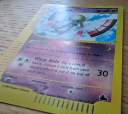 Xatu ~ 35/144 ~ Rare Reverse Holo ~ Skyridge ~ E-Card Reader ~ Print Error!! - Image 2