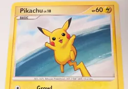 Pikachu 15/17 POP Series 9 Non Holo 2009 Pokemon Card LP - Image 2