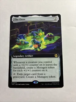 The Ooze (Extended Art) - Teenage Mutant Ninja Turtles MTG Plus Bonus Rare!!! - Image 1