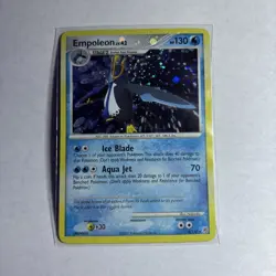 Empoleon LV. 42 Holo Rare Reverse Holofoil 4/130 Diamond and Pearl Pokemon Card - Image 2