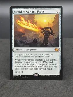 MTG - Sword of War and Peace - Double Masters 300/332 NM - Image 1