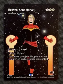 Heaven-Sent Marvel Borderless Marvel Super Heroes MTG Non-Foil - Image 1
