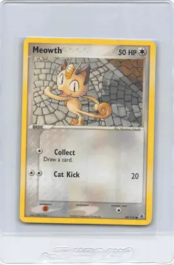 MEOWTH 69/112 - NON-Holo - Fire Red & Leaf Green - 2004 Pokemon Card - NM/LP - Image 1