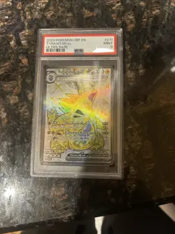 Pokemon TCG Tyranitar ex 211/197 Obsidian Flames Full Art Holo UR PSA 9 - Image 1