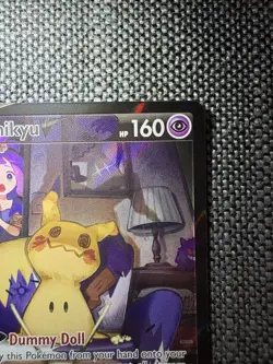 Pokemon TCG Mimikyu V TG16/TG30 Brilliant Stars Trainer Gallery Ultra Rare Holo - Image 3
