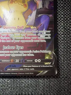 Pokemon TCG Mimikyu V TG16/TG30 Brilliant Stars Trainer Gallery Ultra Rare Holo - Image 4