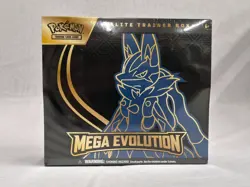 Pokemon TCG Mega Evolution Lucario Elite Trainer Box ETB - Image 1