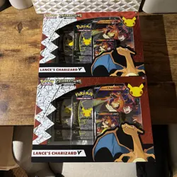 Pokemon TCG SW&SH Celebrations Collection 2-Dark Slyveon V 2-Lance’s Charizard V - Image 5