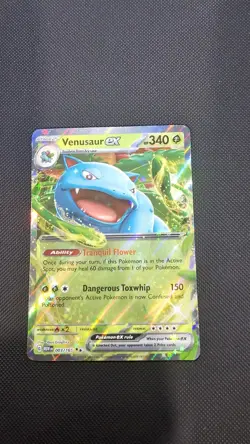 Venusaur ex 003/165 Double Rare 151 Pokemon Holo Near Mint A1 - Image 1