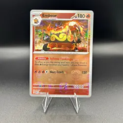Emboar 013/086 Black & White Rare Reverse Holo Stage 2 180 HP EN 2011 - Image 1