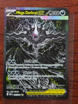 Pokemon Mega Darkrai EX 116/084 Evolutions Secret Rare Holo MEGA English - Image 1