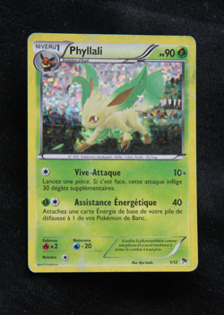 Pokemon "Phyllali / Leafeon" 1/12 *Holo* McDonald's 2013 - French - Good - Image 1