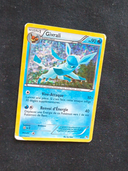 Pokemon "Givrali / Glaceon" 4/12 *Holo* McDonald's 2013 - French - Poor - Image 5
