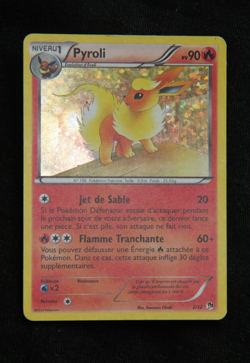 Pokemon "Pyroli / Flareon" 2/12 *Holo* McDonald's 2013 - French - Excellent/PL - Image 5