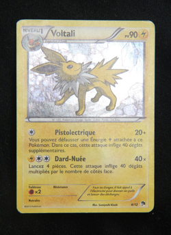 Pokemon "Voltali / Jolteon" 6/12 *Holo* McDonald's 2013 - French - Light Played - Image 5