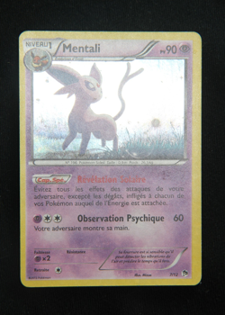 Pokemon "Mentali / Espeon" 7/12 *Holo* McDonald's 2013 - French - Good - Image 5