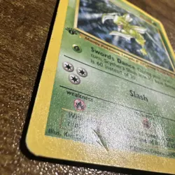 Pokemon TCG 1st Edition Scyther 26/64 Jungle Non Holo Rare VTG WOTC 1999 HP - Image 3