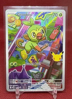 First Partner Illustration Series 2 Galar Set Grookey, Scorbunny, Sobble NM - Image 2