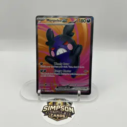 Morpeko ex PBL 102/084 Pitch Black EX Holo Double Rare Full Art - Image 1
