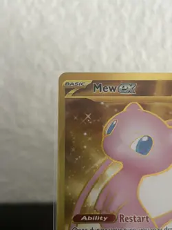 Pokemon Mew ex 205/165 SV: 151 (Gold) Full Art Holo NM/M - Image 2